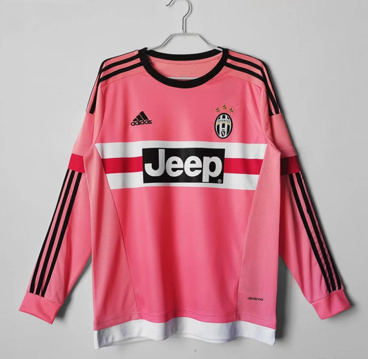 15-16 Juventus Away Long Sleeve Retro