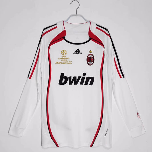 2006-07 AC Milan Away Long Sleeve Retro
