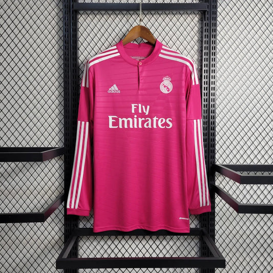 14-15 Real Madrid Away Long Sleeve Retro