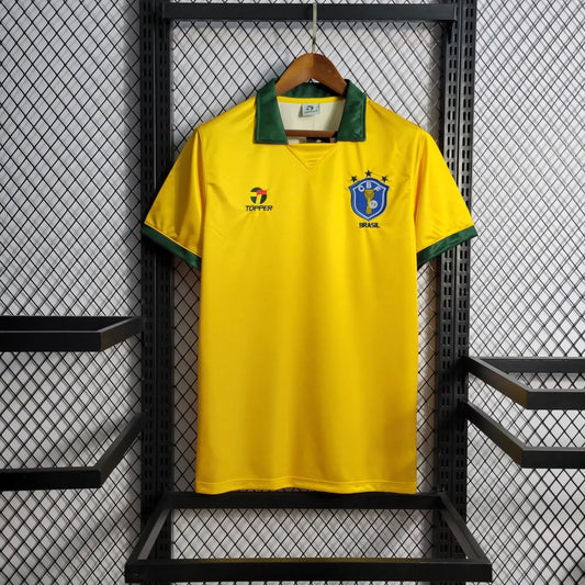 1988-1990 Brazil Home Retro