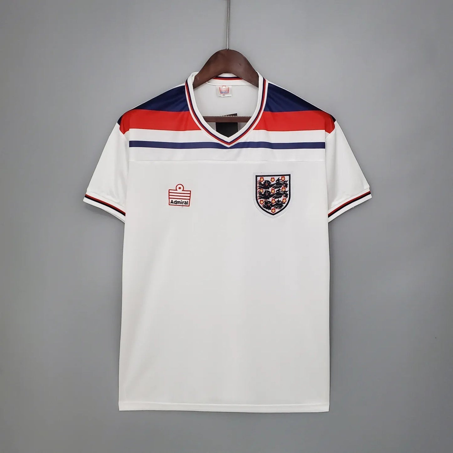 1982 England Home White Retro