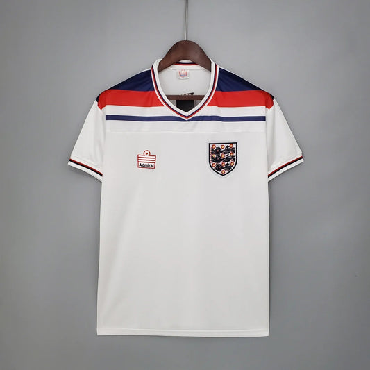 1982 England Home White Retro