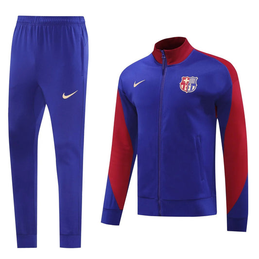 24-25 Barcelona Blue Jacket Tracksuit