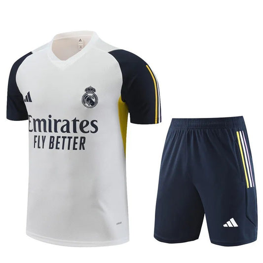 23-24 Real Madrid Training Short Sleeve Suit
