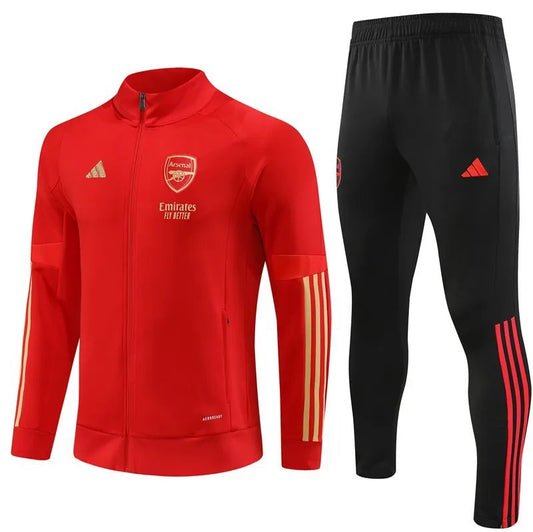 23-24 Arsenal Red Jacket Suit