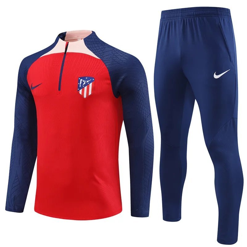 23-24 Atletico Madrid Red Training Suit