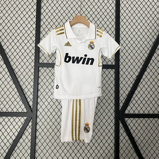 Retro 11-12 Real Madrid Home Kids Kit