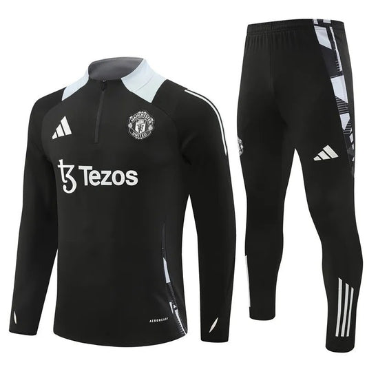 24-25 Manchester United Black Training Suit