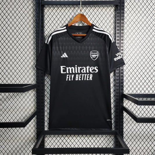 23-24 Arsenal Black Goal Keeper Fan Version