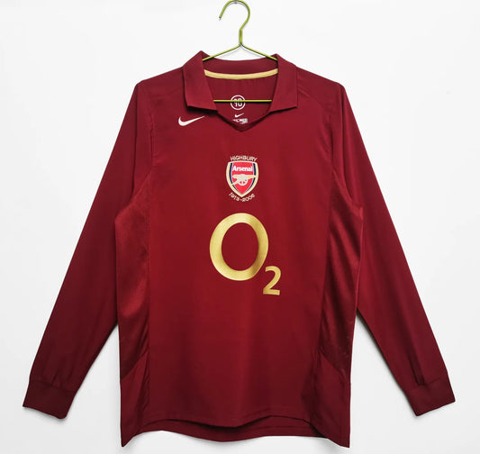 05-06 Arsenal Home Retro Long Sleeve