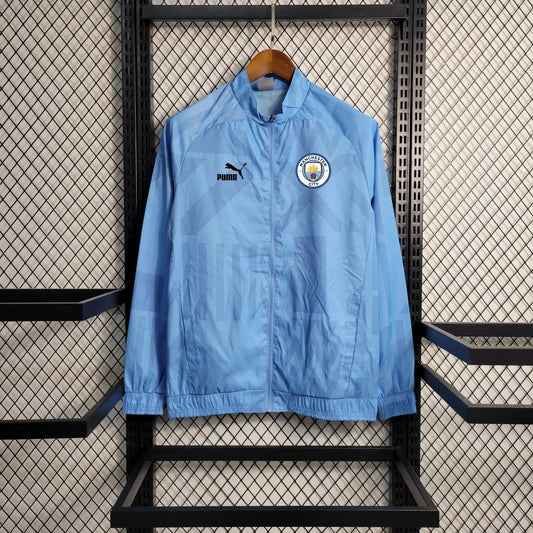 23-24 Manchester City Blue Windbreaker