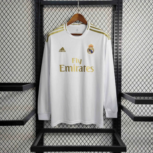 19-20 Real Madrid Home Long Sleeve