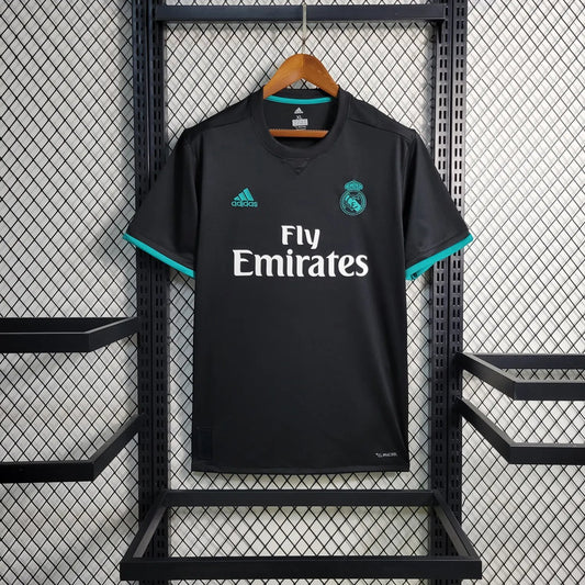 17-18 Real Madrid Away Black Retro