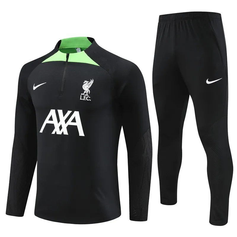 23-24 Liverpool Black Training suit
