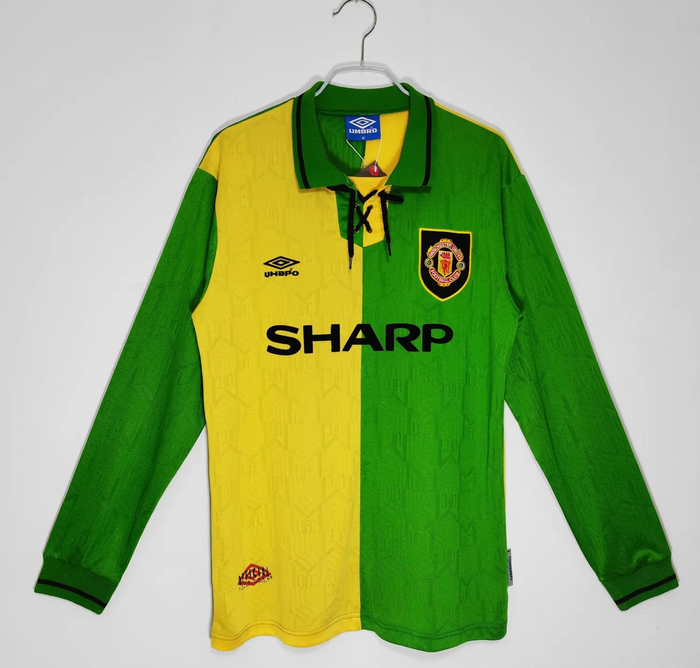 1992-1993 Manchester United Away Long Sleeve Retro