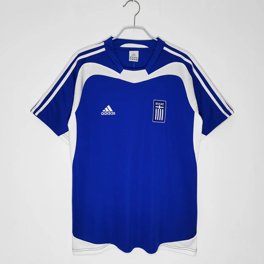 2004 Greece Home Blue Retro