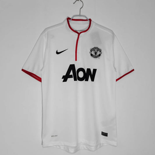 12-13 Manchester United Away White Retro