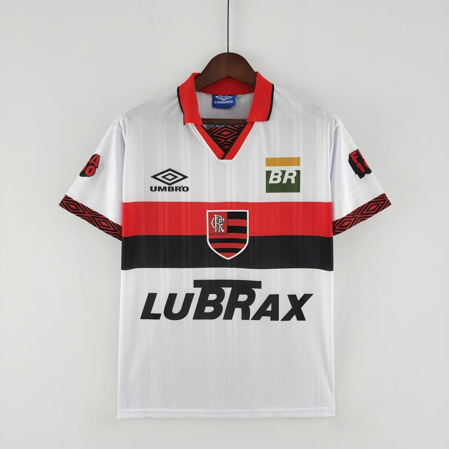 1995 Flamengo Away White Retro