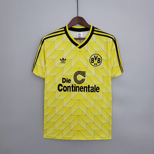 Retro 1988 Borussia Dortmund Home Fan Version