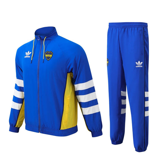 24-25 Boca Juniors Retro Windbreaker Suit