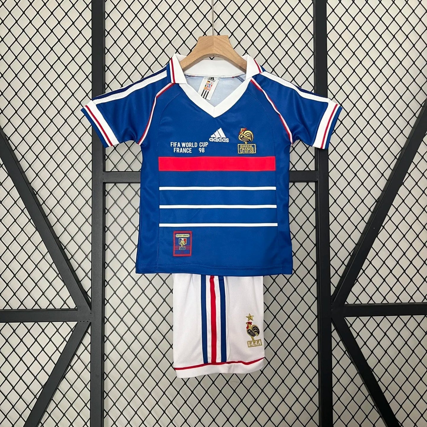Retro 1998 France Home Kids Kit