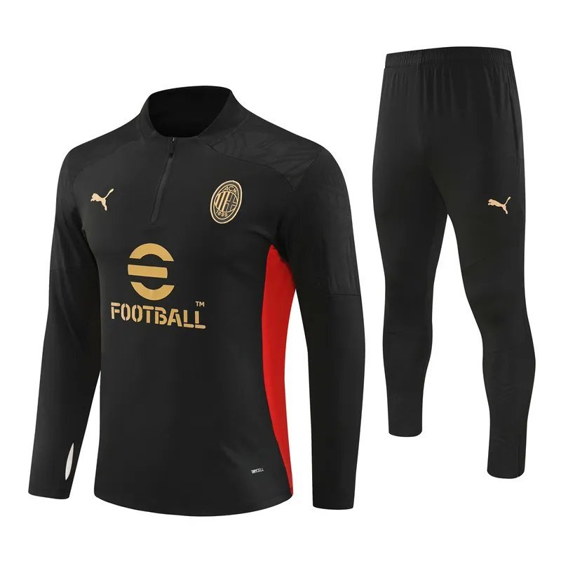 24-25 AC Milan Black Training Suit