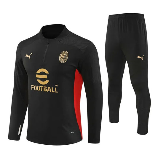 24-25 AC Milan Black Training Suit