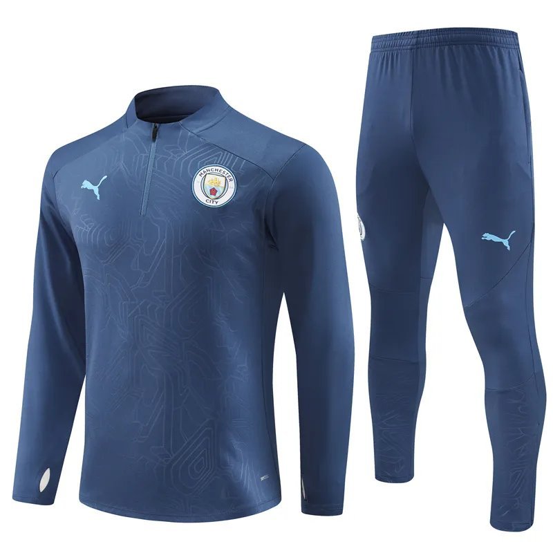 24-25 Manchester City Blue Training Suit