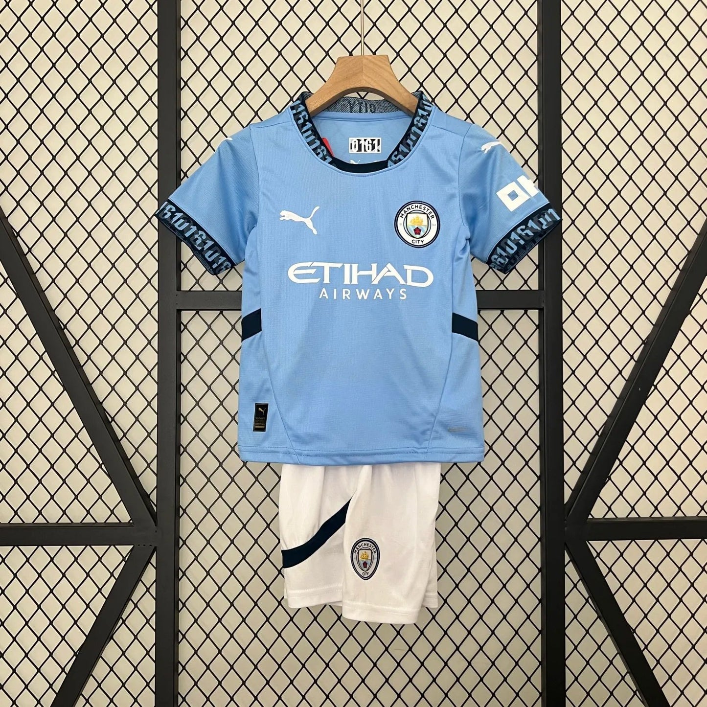 24-25 Manchester City Home Kids Kit