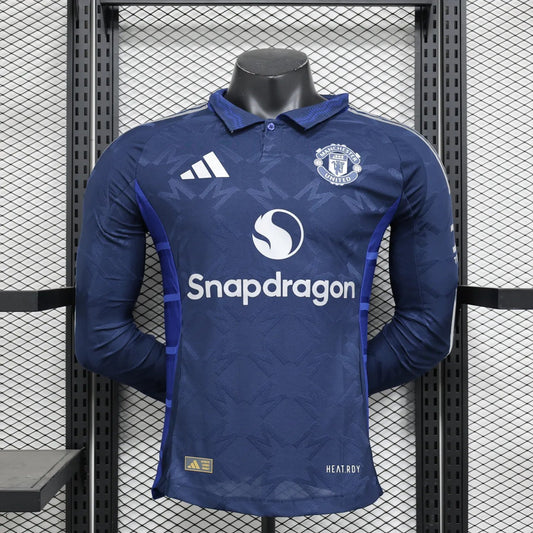 24-25 Manchester United Away Long Sleeve Player Version