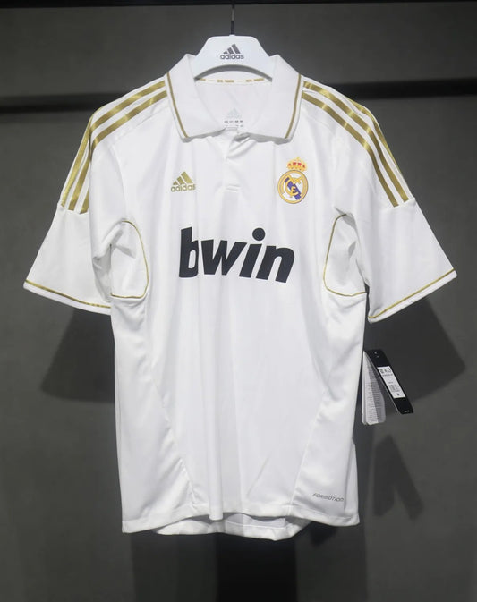 11-12 Real Madrid Home Retro Player Version