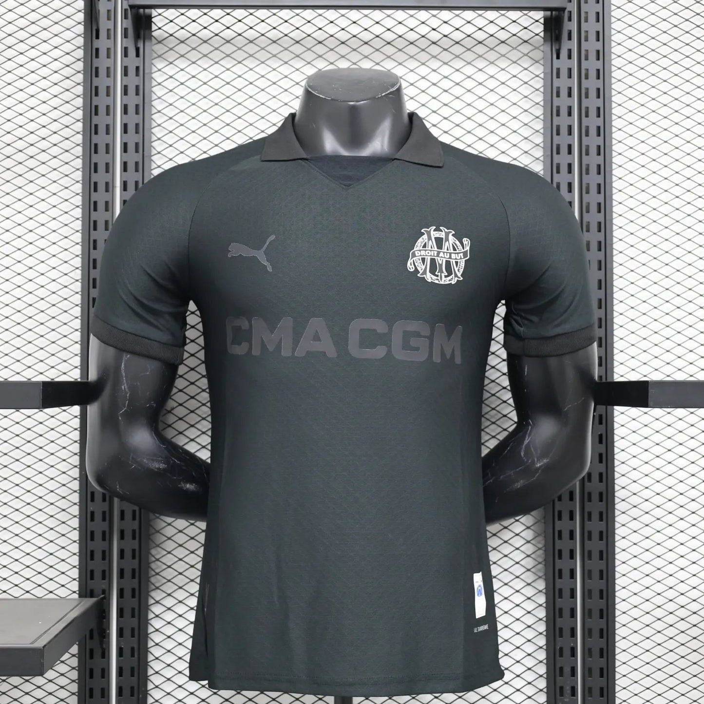 24-25 Olympique Marseille Black Anniversary Edition Player Version