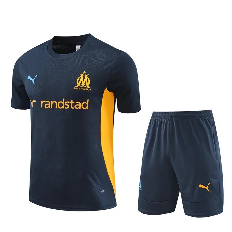24-25 Olympique Marseille Short Sleeve Training Suit