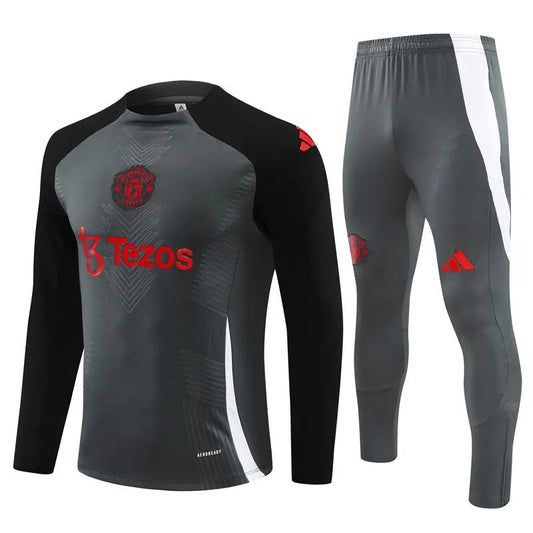 24-25 Manchester United Grey  Training Suit