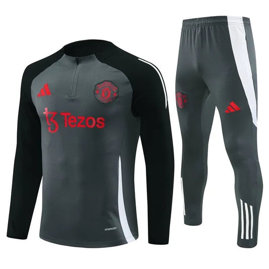 24-25 Manchester United Grey Training Suit
