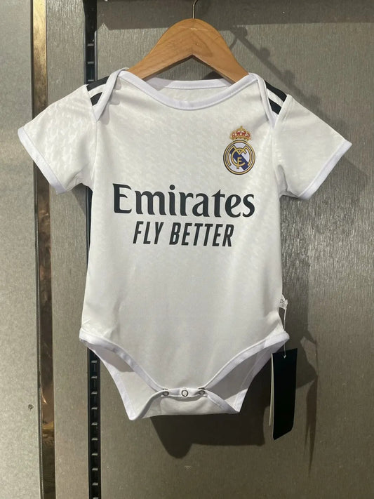 24-25 Real Madrid Home Baby Clothing