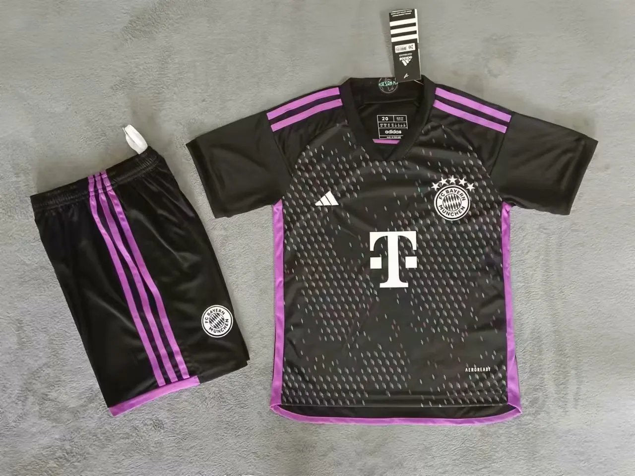 23-24 Bayern Munich Away Kids Kit