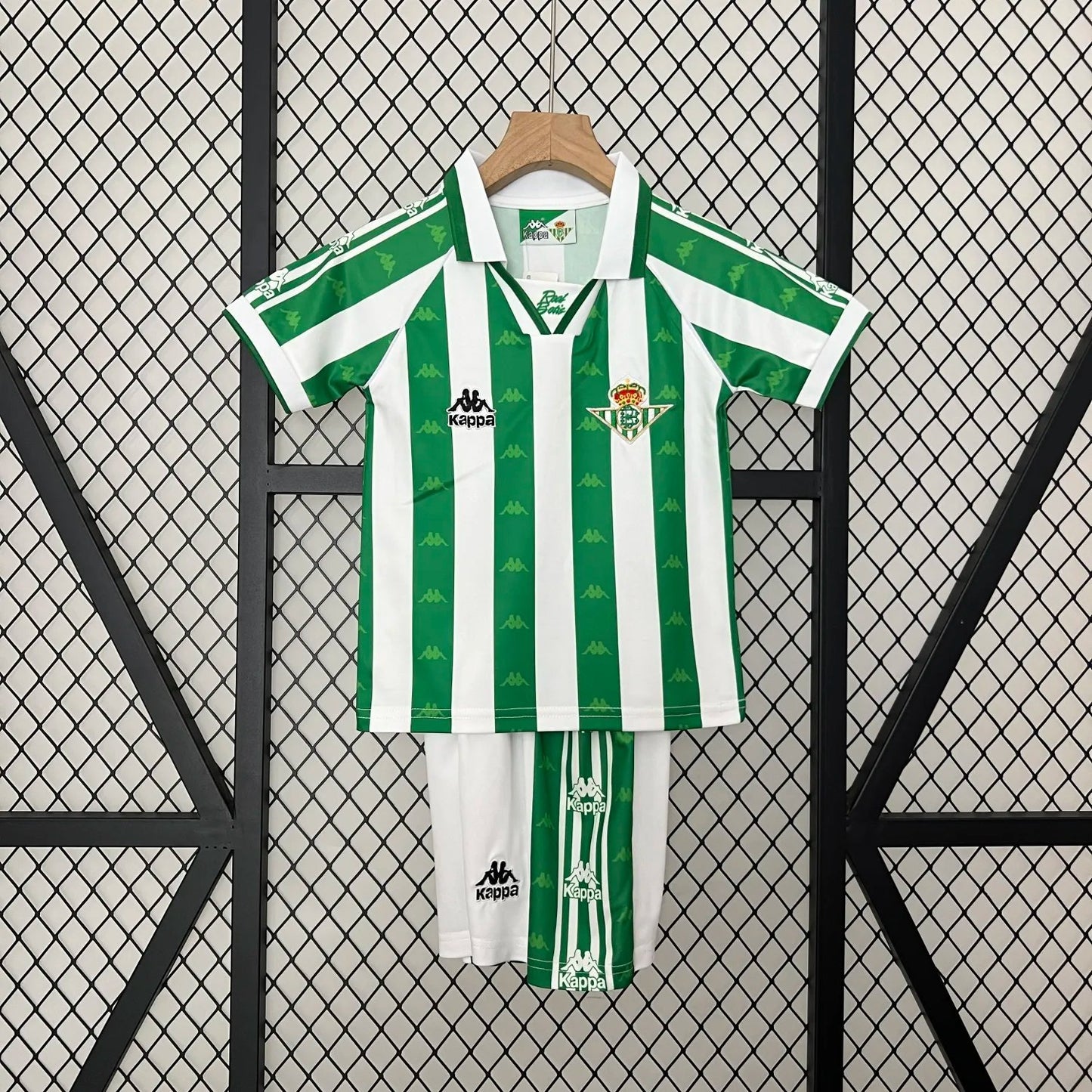 Retro 95-97 Real Betis Home Kids Kit