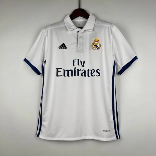 16-17 Real Madrid Home Retro