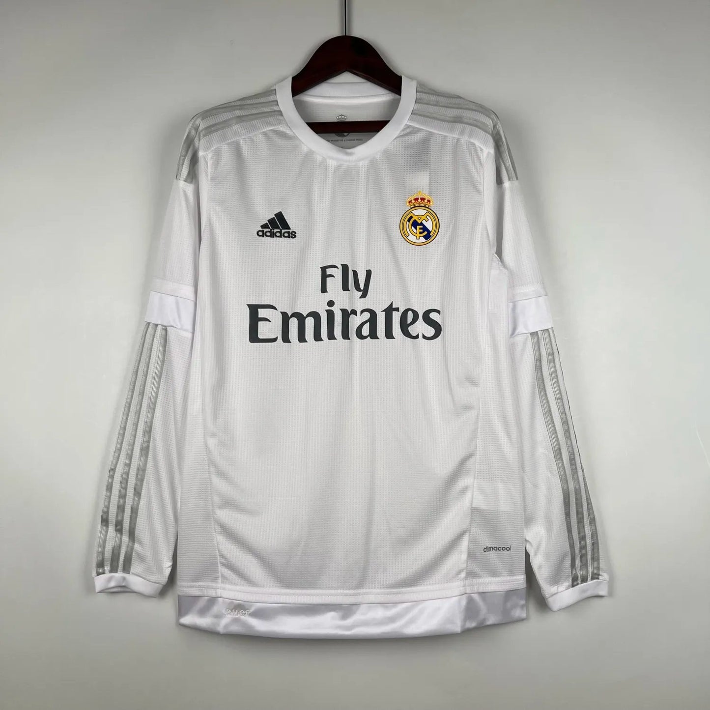 15-16 Real Madrid Home Long Sleeve Retro