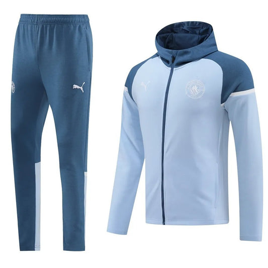 24-25 Manchester City Hooded Windbreaker Suit