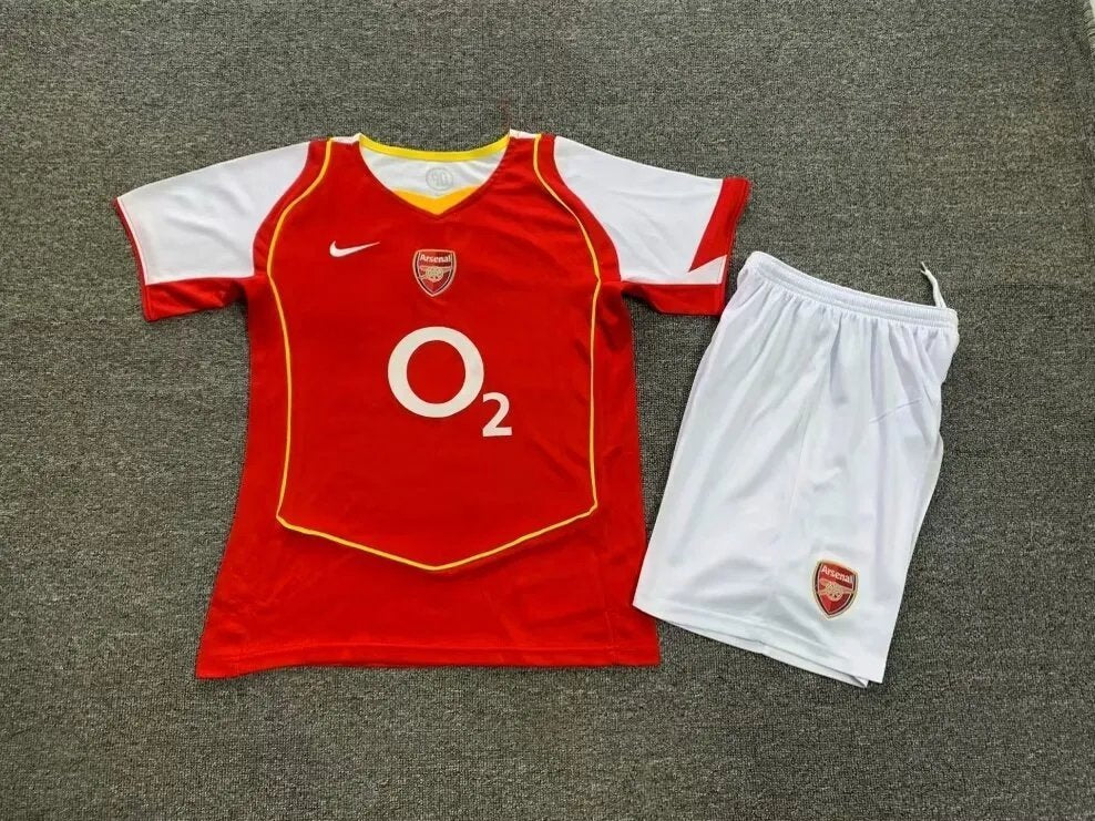 Retro 04-05 Arsenal Home Kids Kit