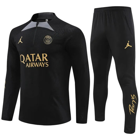 23-24 PSG Black  Training Suit