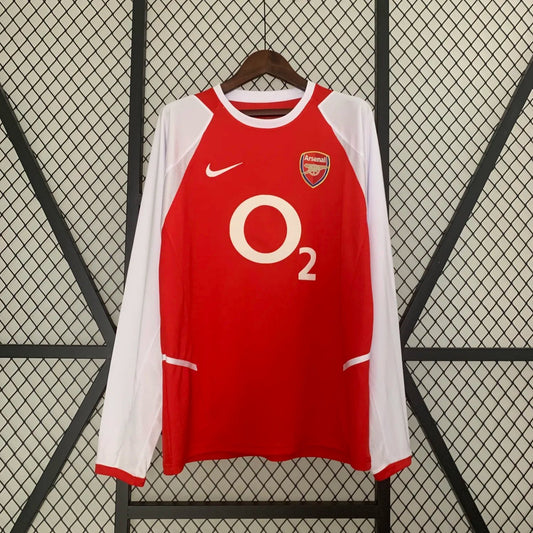 2002-04 Arsenal Home Long Sleeve Retro