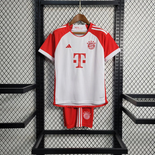 23-24 Bayern Munich Home Kids Kit