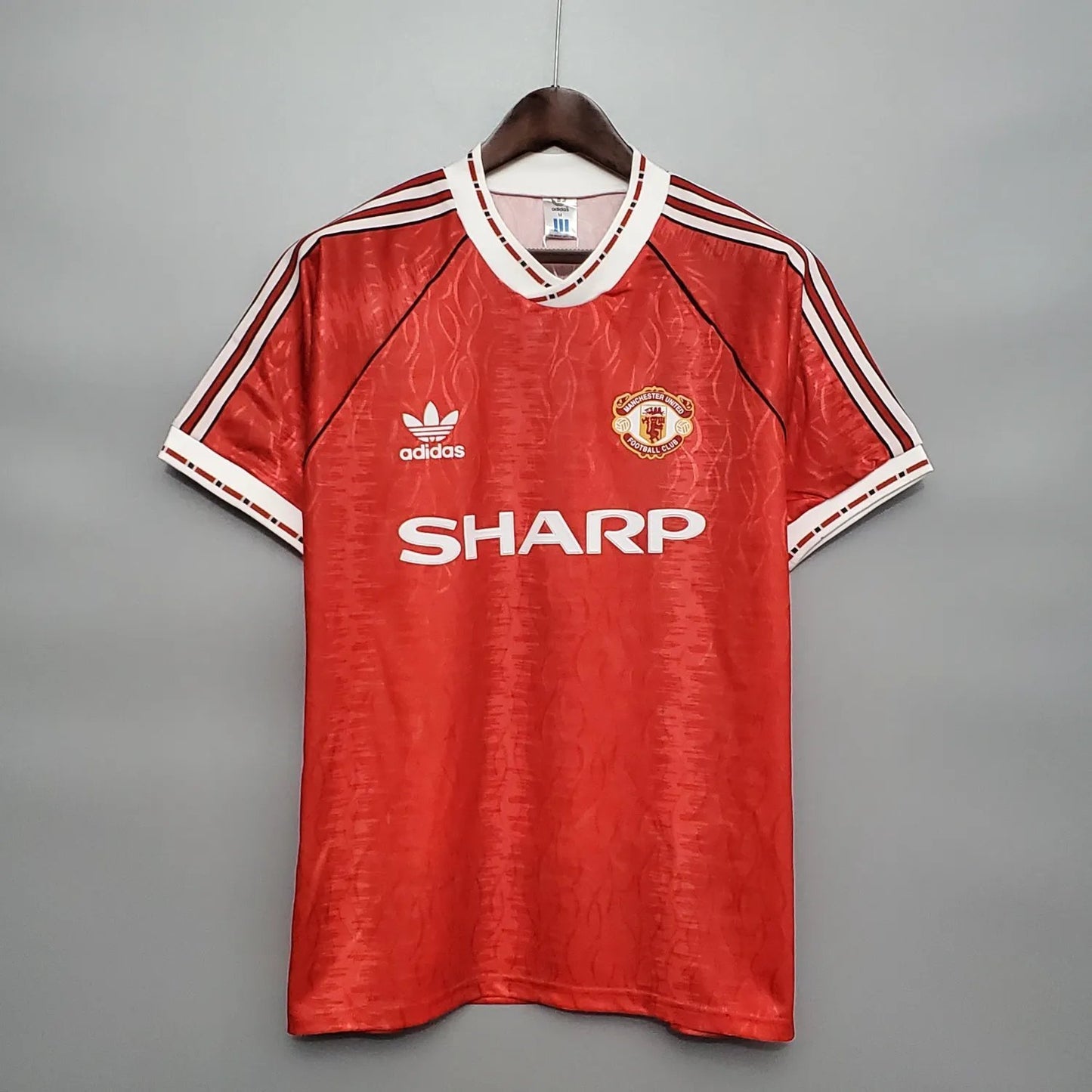 90-92 Manchester United Home Red Retro