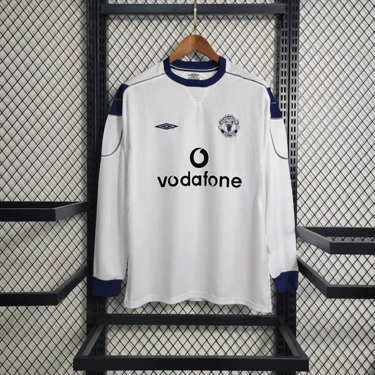 1999-00 Manchester United Away Long Sleeve Retro