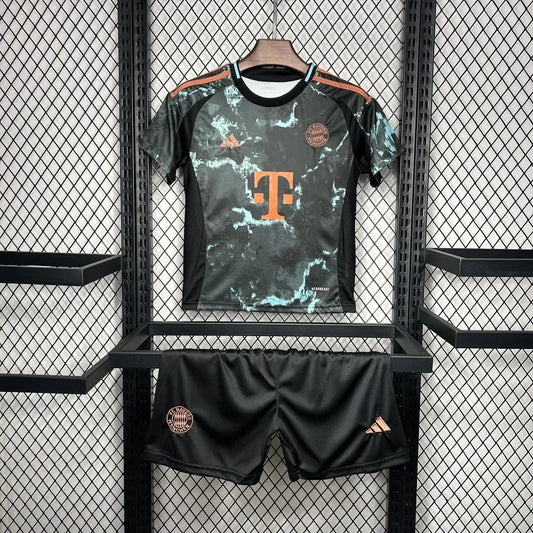 24-25 Bayern Munich Away Kids Kit