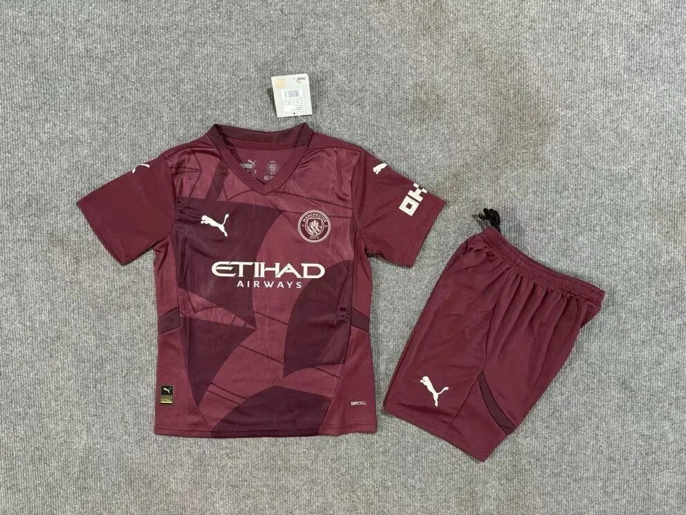 24-25 Manchester City Third Kids Kit