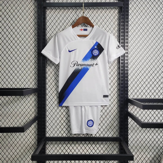 23-24 Inter Milan Away Kids Kit